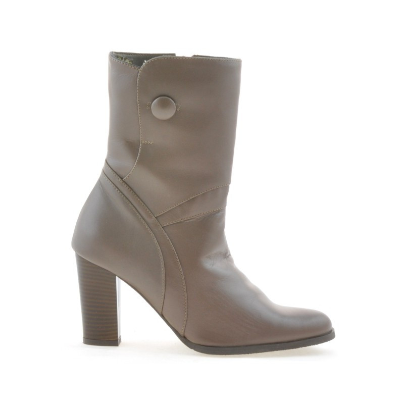 Damen Stiefeletten 1127 Sandfarbe