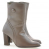 Damen Stiefeletten 1127 Sandfarbe