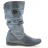 Damenstiefel 257 perlmuttgrau