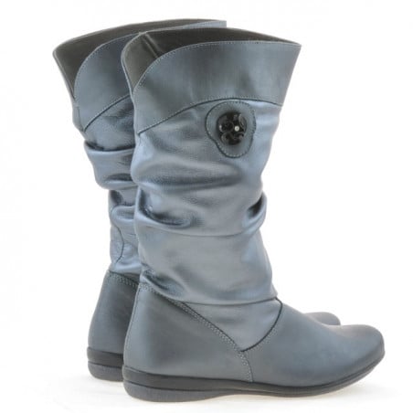 Damenstiefel 257 perlmuttgrau