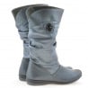 Damenstiefel 257 perlmuttgrau