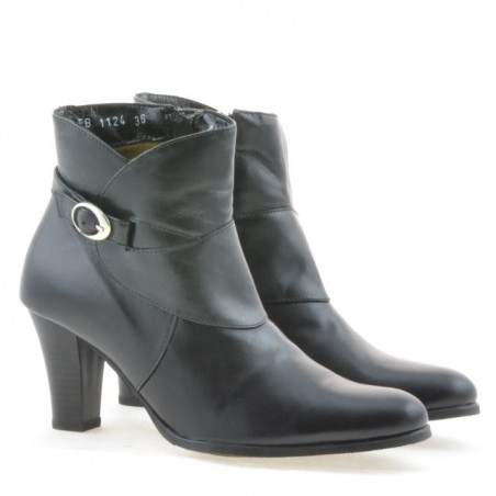 Damenstiefeletten 1124 schwarz