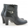 Damenstiefeletten 1124 schwarz