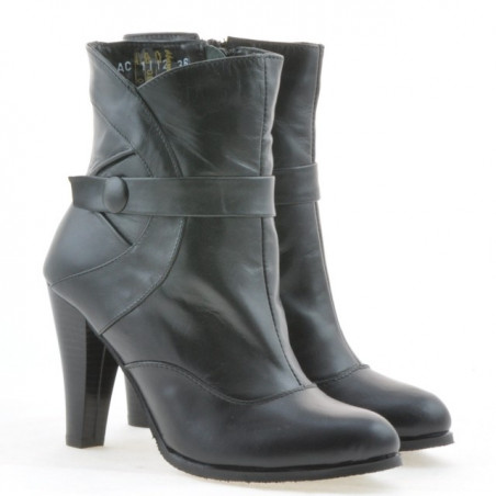 Damenstiefeletten 1112 schwarz