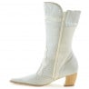 Damenstiefel 298 Croco Beige