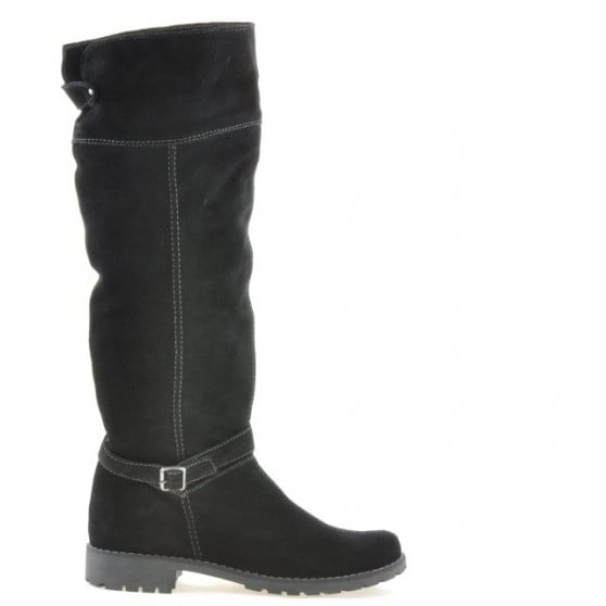 Damenstiefel 3225 schwarz Velours Damenstiefel 3225 schwarz Velours
