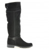 Damenstiefel 3225 schwarz Velours