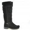 Damenstiefel 3225 schwarz Velours