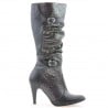 Damenstiefel 008 schwarzkombiniert