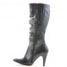 Damenstiefel 008 schwarzkombiniert