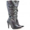 Damenstiefel 008 schwarzkombiniert