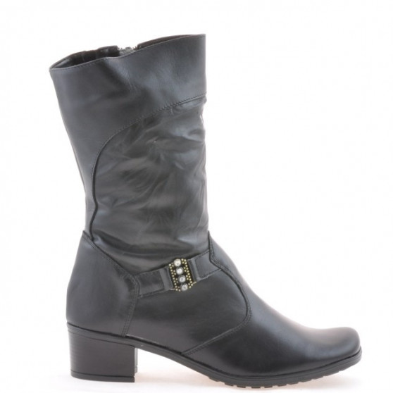 Damenschuhe 261 schwarz+schwarz Crepe Damenschuhe 261 schwarz+schwarz Crepe