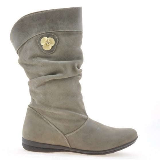 Damenstiefel 257 Tuxon Sandfarbe Damenstiefel 257 Tuxon Sandfarbe