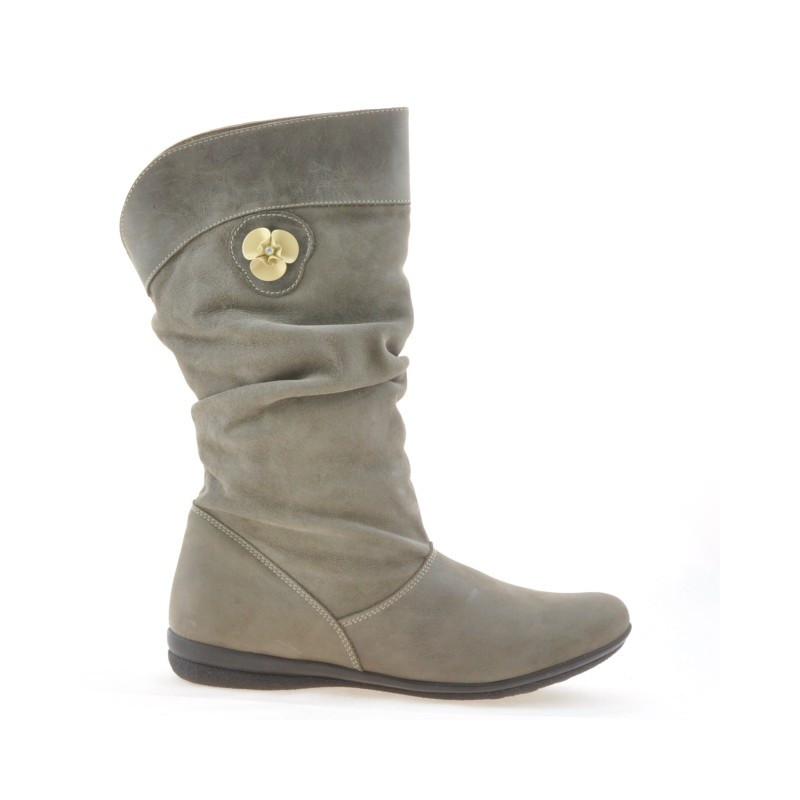 Damenstiefel 257 Tuxon Sandfarbe