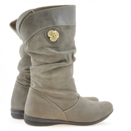 Damenstiefel 257 Tuxon Sandfarbe