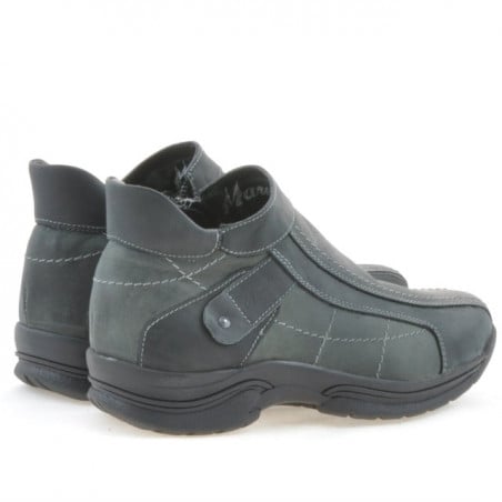 Jugendstiefel 441 Tuxon schwarz+grau