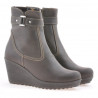 Damenstiefeletten 3295 Tuxon Kaffee
