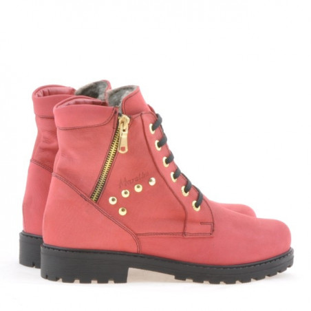 Damenstiefeletten 3292 rot