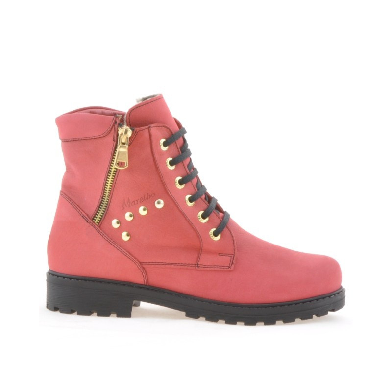 Damenstiefeletten 3292 rot