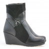 Damenstiefel 3220 schwarz kombiniert