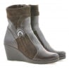 Damenstiefel 3220 Kaffee kombiniert