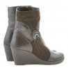 Damenstiefel 3220 Kaffee kombiniert