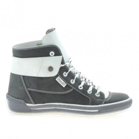 Damenstiefel 258 Tuxon Grau+Weiß Damenstiefel 258 Tuxon Grau+Weiß