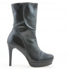 Damenstiefel 1132 schwarz