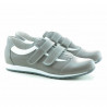 Damen-Sportschuhe 194 grau+weiß