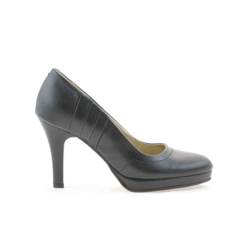 Elegante Damenschuhe 1086 schwarz
