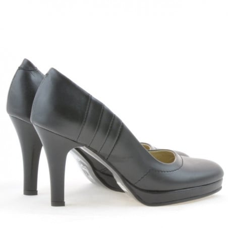 Elegante Damenschuhe 1086 schwarz