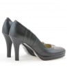 Elegante Damenschuhe 1086 schwarz