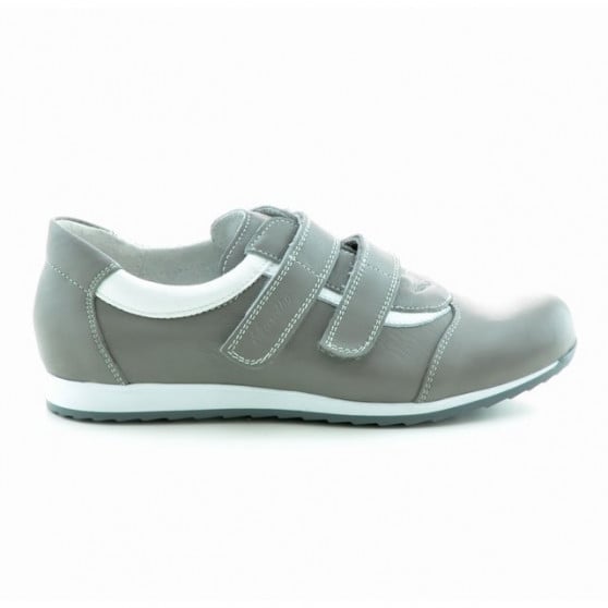Damen-Sportschuhe 194 grau+weiß Damen-Sportschuhe 194 grau+weiß