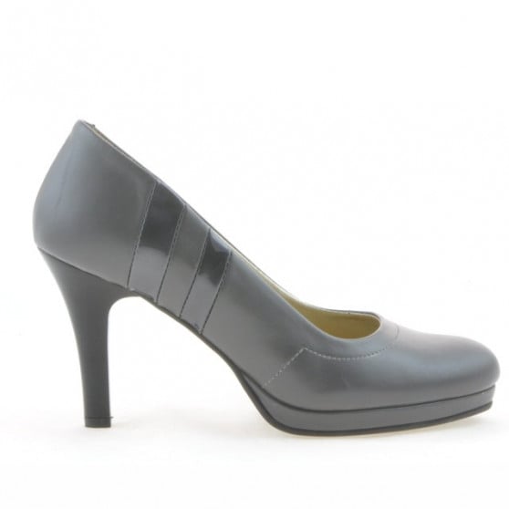Elegante Damenschuhe 1086 Grau Elegante Damenschuhe 1086 Grau