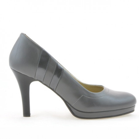 Elegante Damenschuhe 1086 Grau
