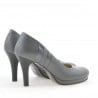 Elegante Damenschuhe 1086 Grau