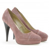 Elegante Damenschuhe 1082 Rosa Antilope