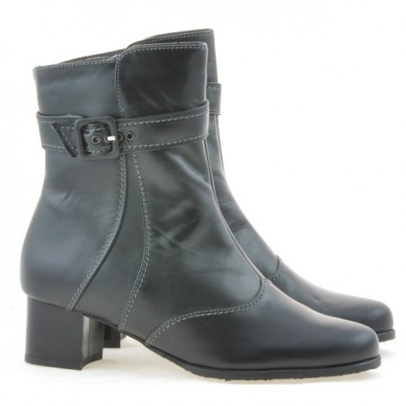 Damenstiefeletten 1139 schwarz