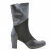 Damenstiefel 3241 schwarz kombiniert