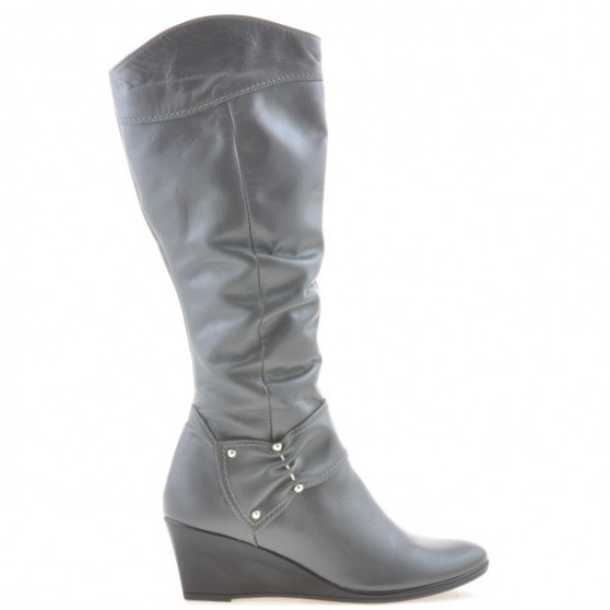 Damenstiefel 230 grau Damenstiefel 230 grau