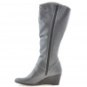Damenstiefel 230 grau