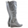 Damenstiefel 230 grau