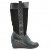 Damenstiefel 3221 schwarz