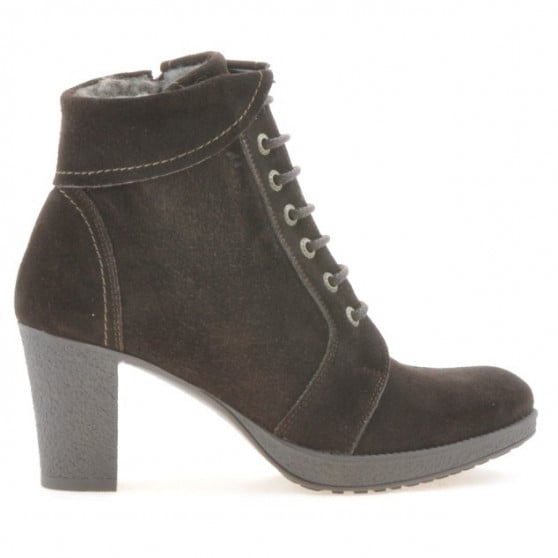 Damenstiefel 3231 Kaffeesamt Damenstiefel 3231 Kaffeesamt