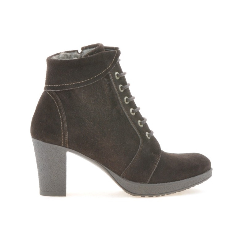 Damenstiefel 3231 Kaffeesamt