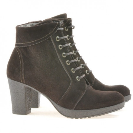 Damenstiefel 3231 Kaffeesamt