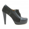 Damen elegante Schuhe 1093 in schwarz kombiniert