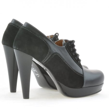 Damen elegante Schuhe 1093 in schwarz kombiniert