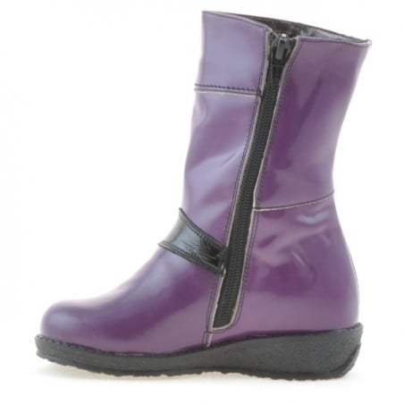 Kinderstiefel 23c Lack lila