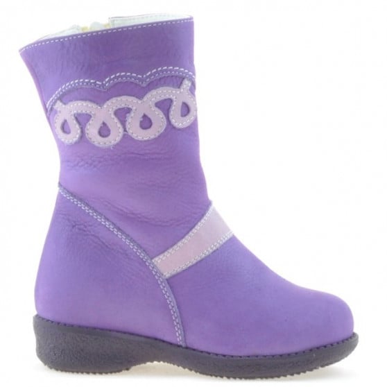 Kleine Kinderstiefel 23c lila Kleine Kinderstiefel 23c lila